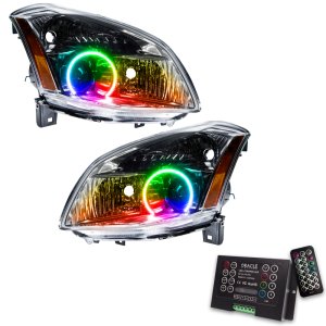 Nissan Maxima Headlight Assembly - ORACLE Lighting - SMD Pre-Assembled Headlights, ColorSHIFT 2.0 Controller - ColorSHIFT - `07-`08